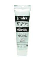 Liquitex Heavy Body Professional Artist Acrylic Colors, Titanium White, 4.65Oz (13591)
