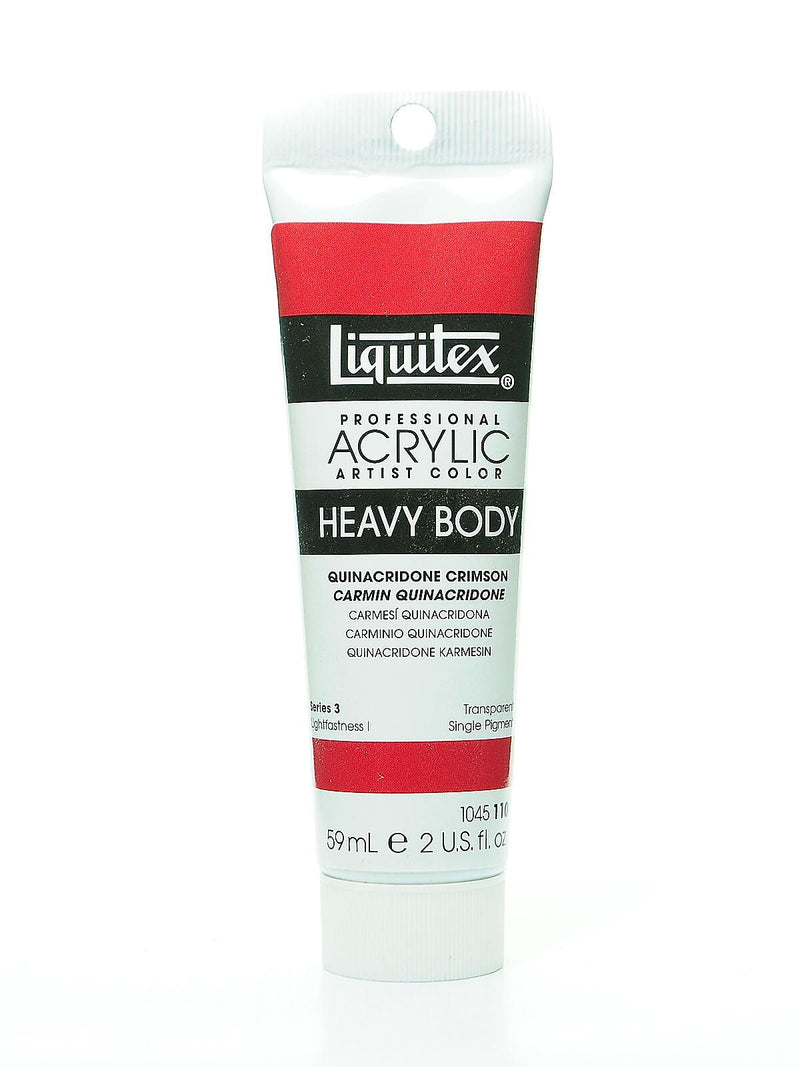Liquitex Heavy Body Professional Artist Acrylic Colors Quinacridone Crimson 2 Oz.