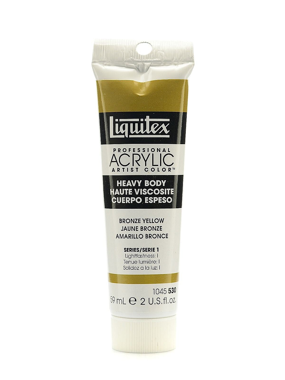 Liquitex Heavy Body Professional Artist Acrylic Colors Bronze Yellow 2 Oz. Pack Of 3 (16897-Pk3)