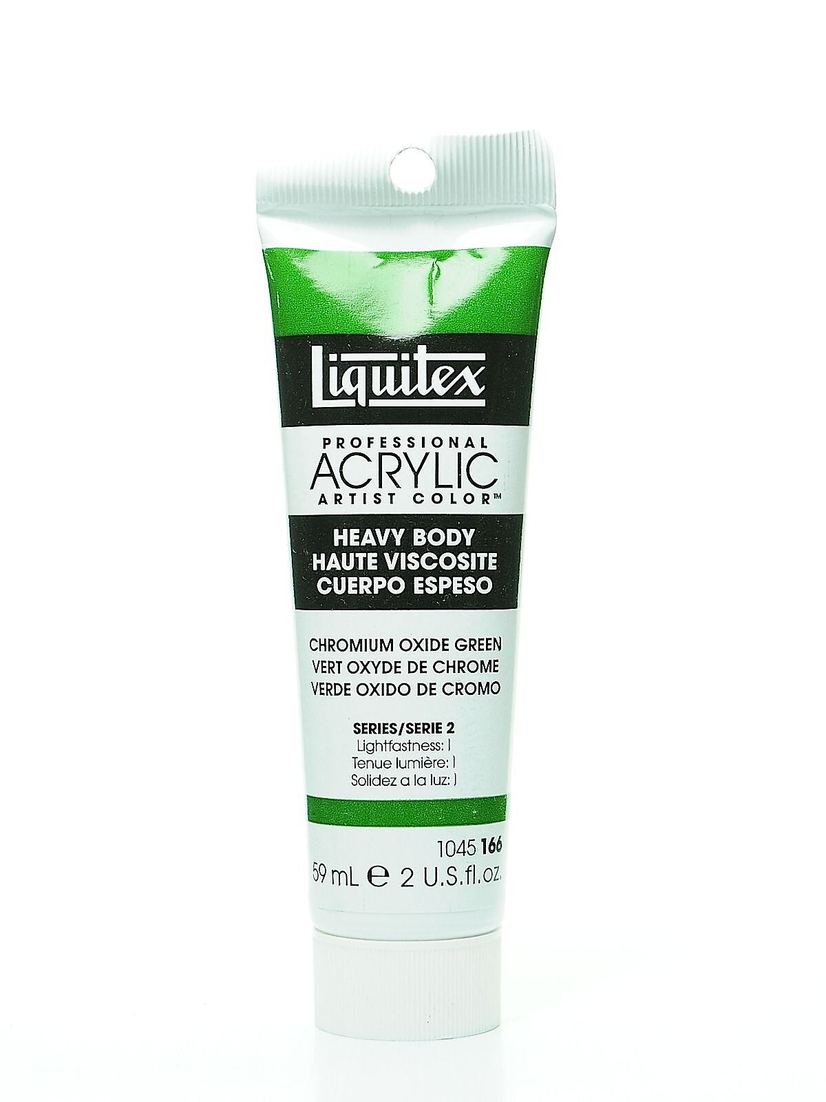 Liquitex Heavy Body Professional Artist Acrylic Colors Chromium Oxide Green 2 Oz. [Pack Of 2]
