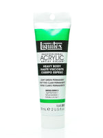 Liquitex Heavy Body Professional Artist Acrylic Colors Light Green Permanent 2 Oz. [Pack Of 2]