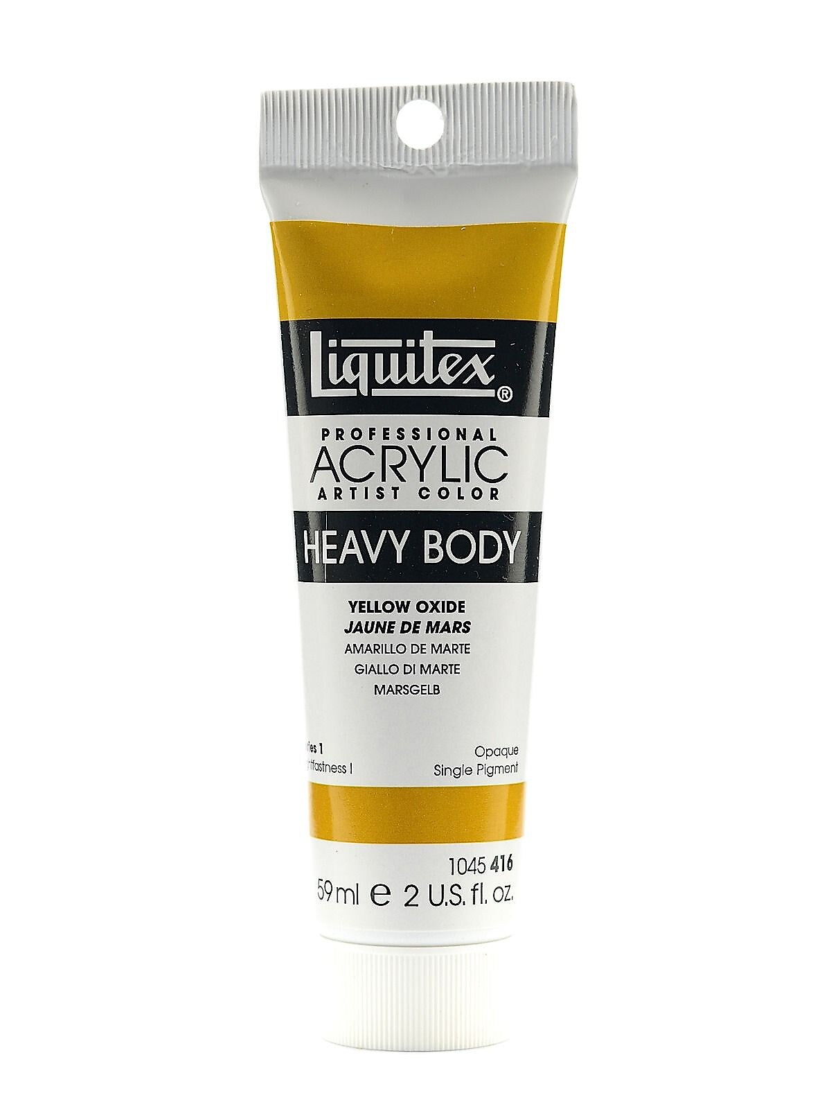 Liquitex Heavy Body Professional Artist Acrylic Colors Yellow Oxide 2 Oz. [Pack Of 3]