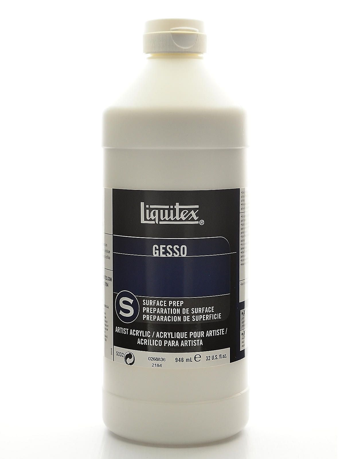 Liquitex Acrylic Gesso 32 Oz.