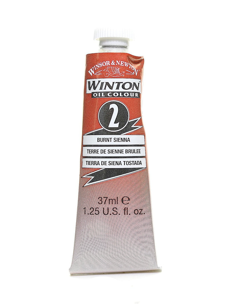 Winsor  And  Newton Winton Oil Colours 37 Ml Burnt Sienna 2 [Pack Of 3]