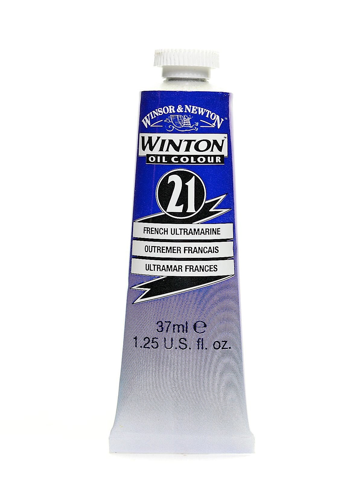 Winsor  And  Newton Winton Oil Colours 37 Ml French Ultramarine 21 [Pack Of 3]