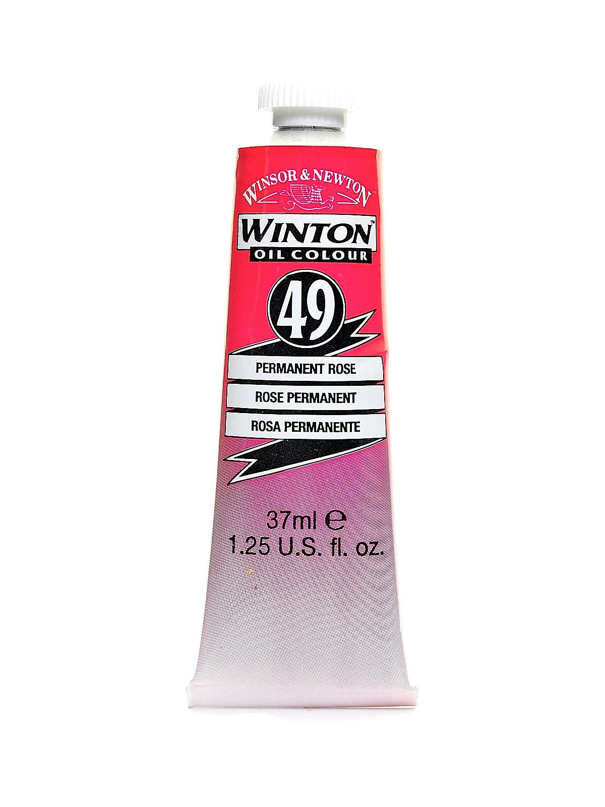Winsor  And  Newton Winton Oil Colours 37 Ml Permanent Rose 49 [Pack Of 3]