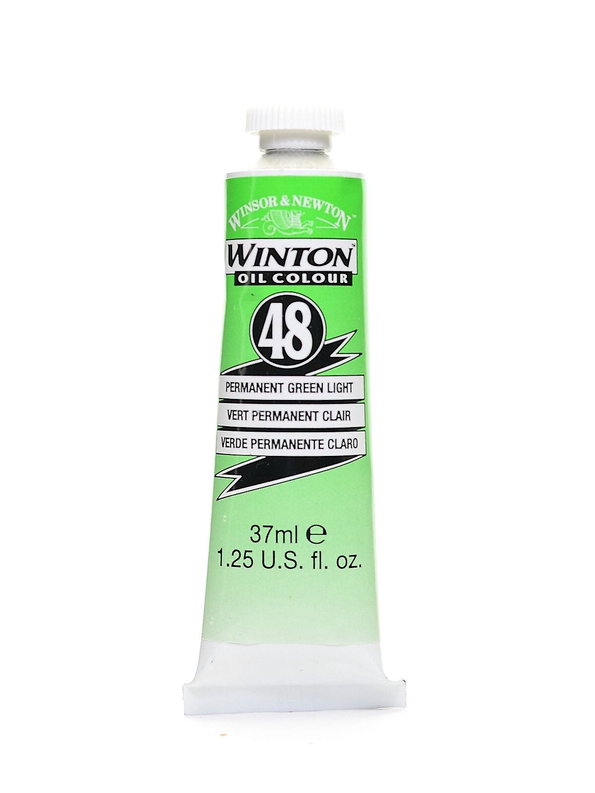 Winsor  And  Newton Winton Oil Colours 37 Ml Permanent Green Light 48 [Pack Of 3]
