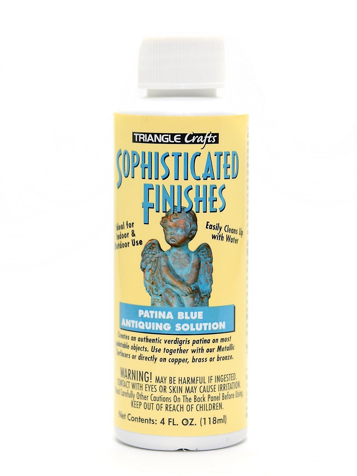 Triangle Coatings Sophisticated Finishes Patina Blue 4 Oz. [Pack Of 2]
