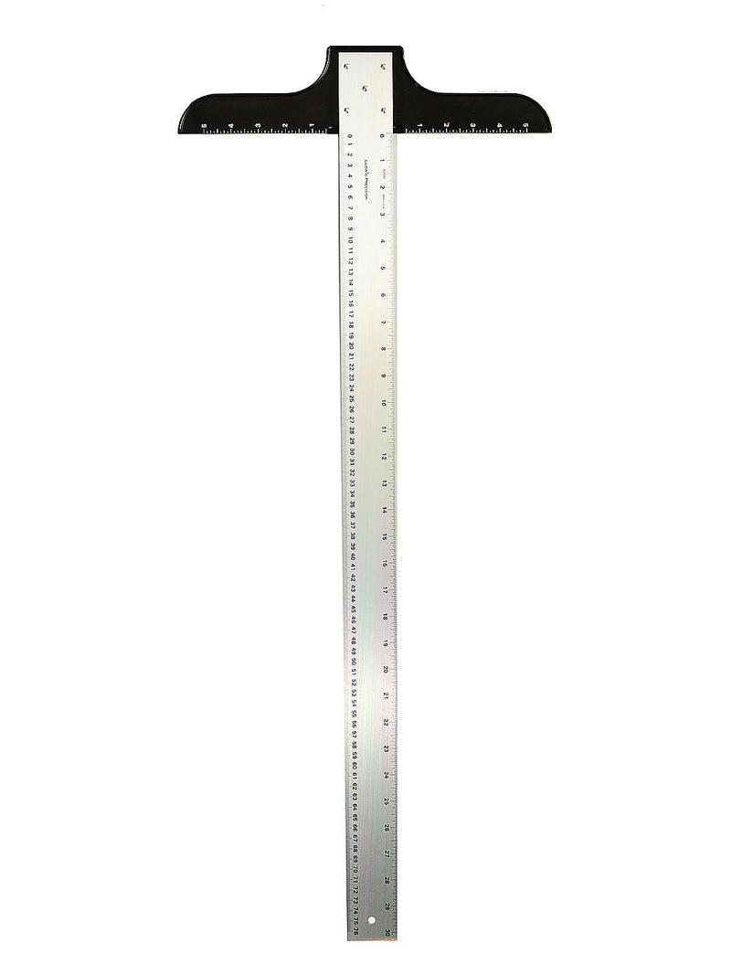 Ludwig Precision Aluminum T-Square, 2" X 48", Heavy Duty