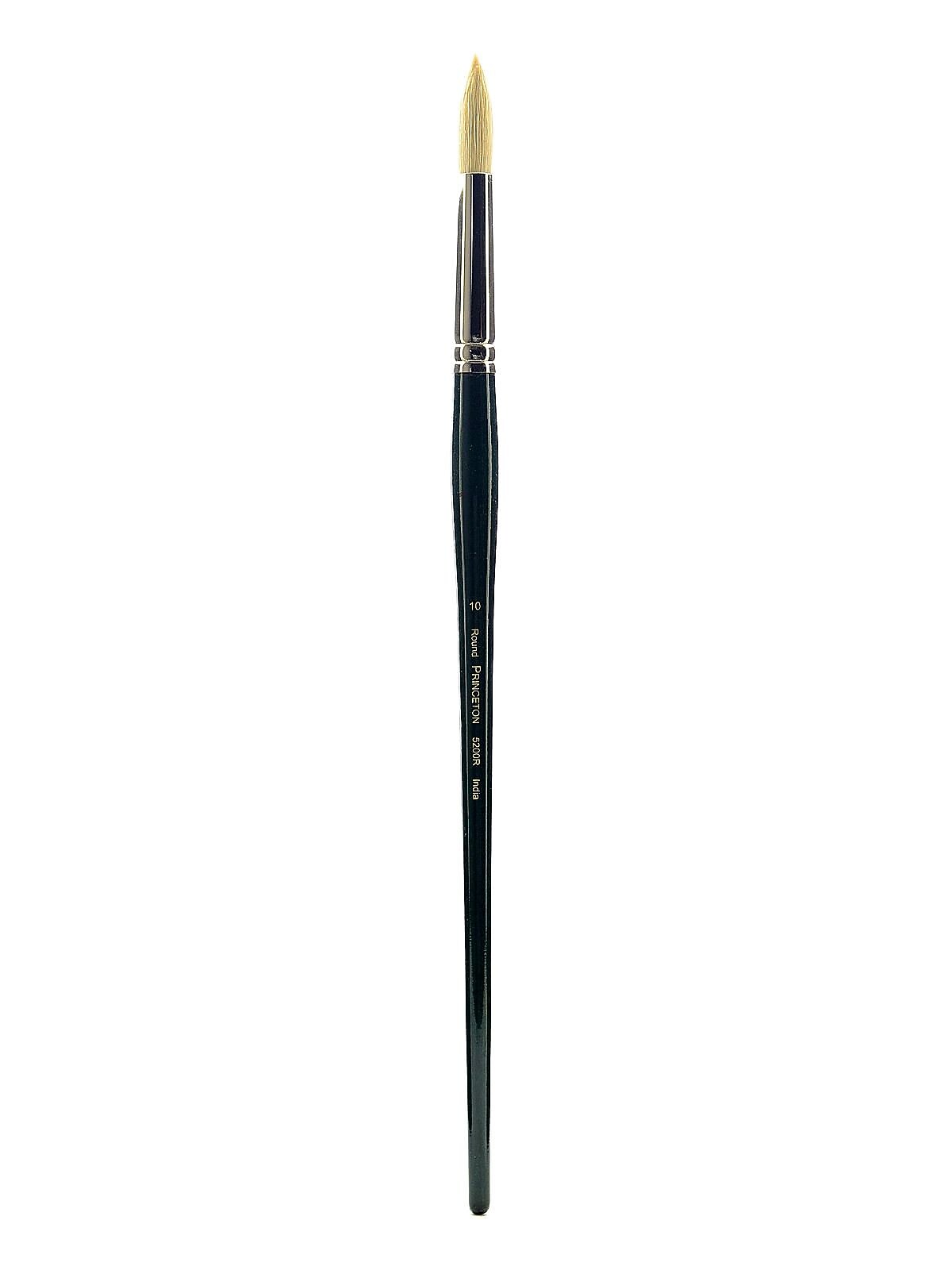 Princeton Series 5200 Chinese Bristle Oil Brushes, 10-Round (10439)
