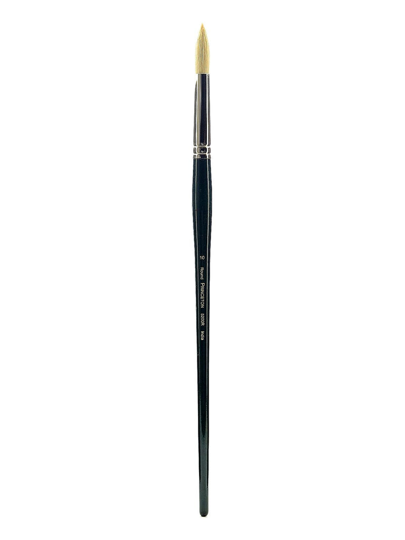 Princeton Series 5200 Chinese Bristle Oil Brushes, 10-Round (10439)