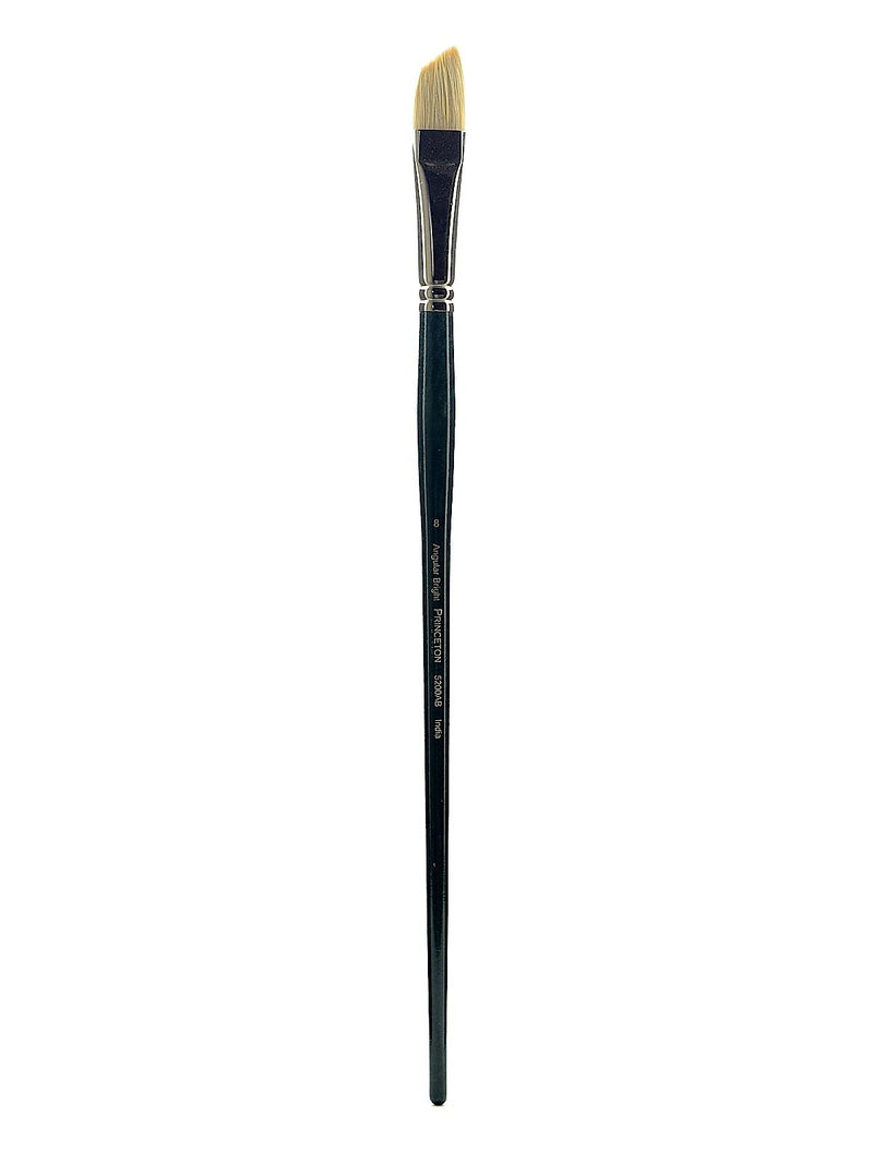 Princeton Series 5200 Chinese Bristle Oil Brushes, 8-Angular Bright (12307)