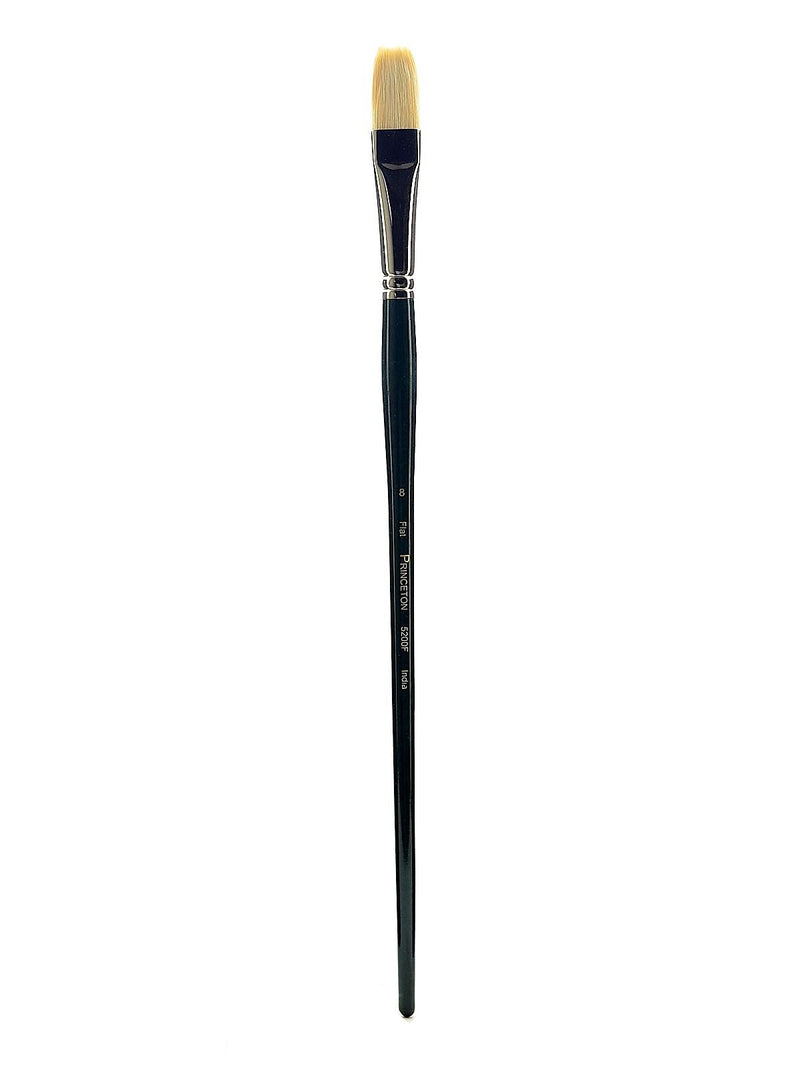 Princeton Series 5200 Chinese Bristle Oil Brushes 8 Flat (27679)