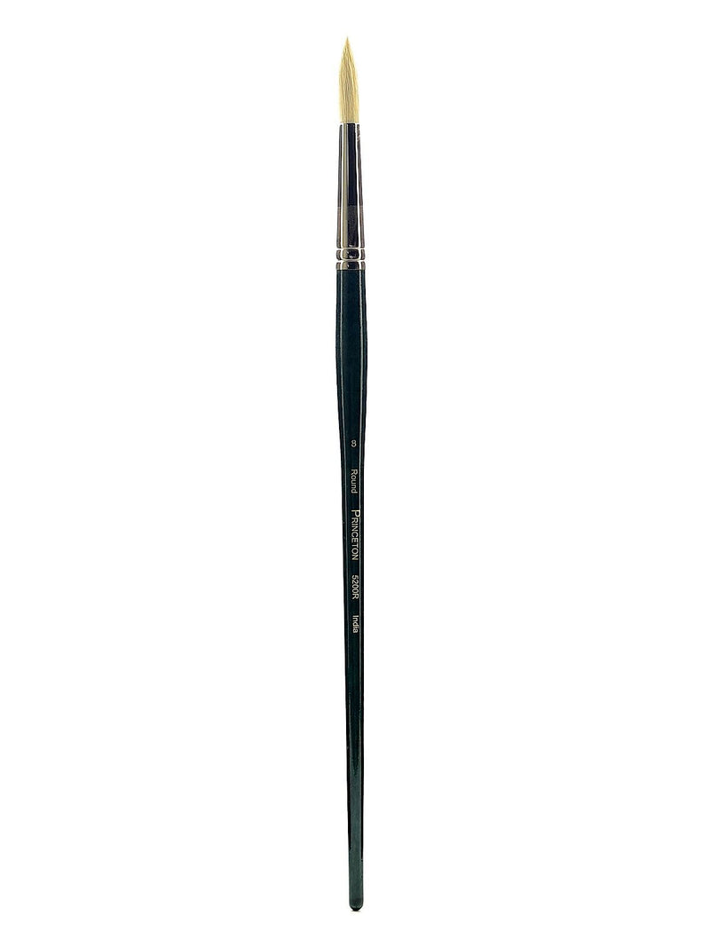 Princeton Series 5200 Chinese Bristle Oil Brushes 8 Round