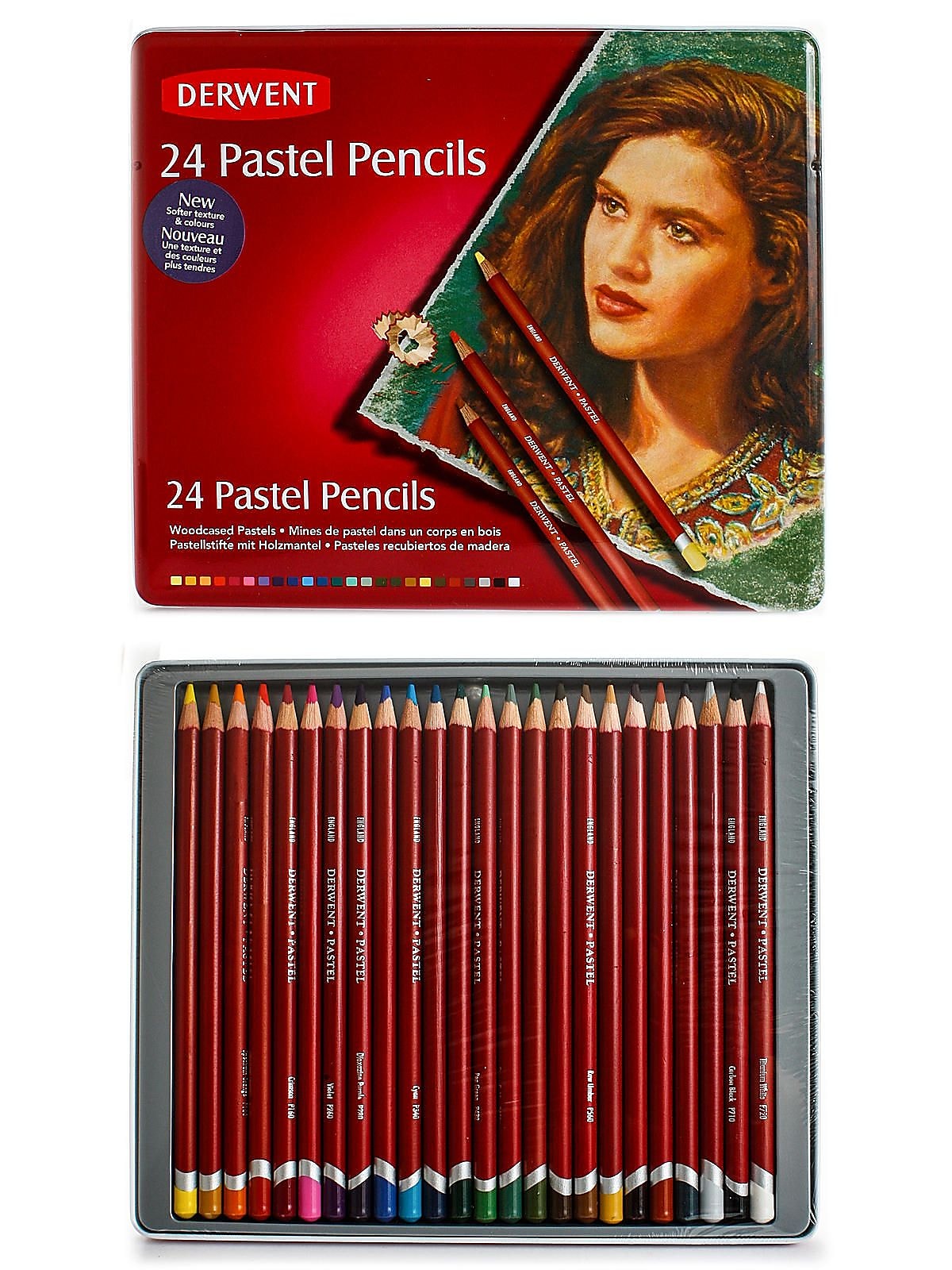 Derwent Pastel Pencil Set, 24/Set