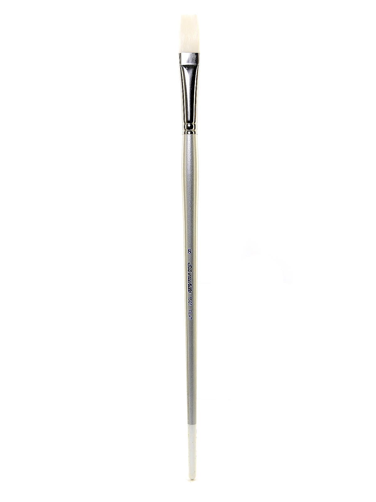 Silver Brush Silverwhite Series Synthetic Brushes Long Handle 8 Flat
