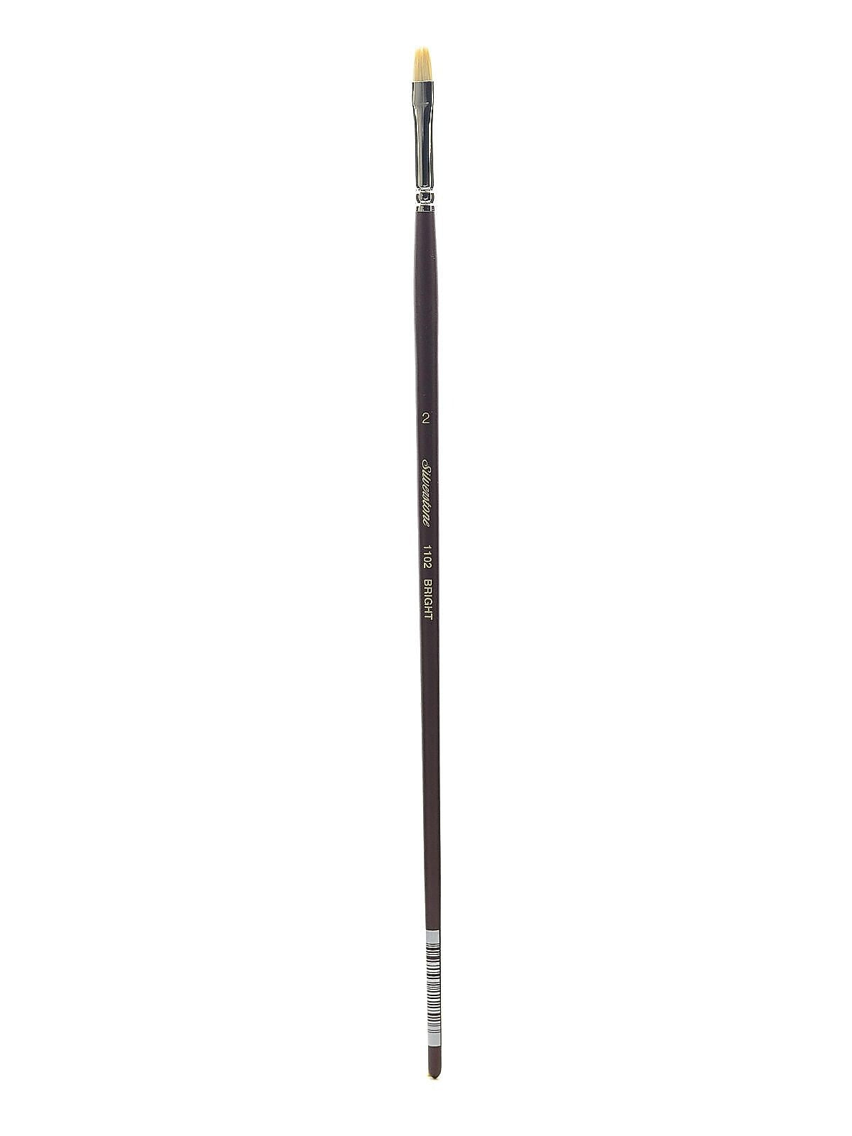 Silver Brush Silverstone Series Hog Bristle Brushes 2 Bright 1102