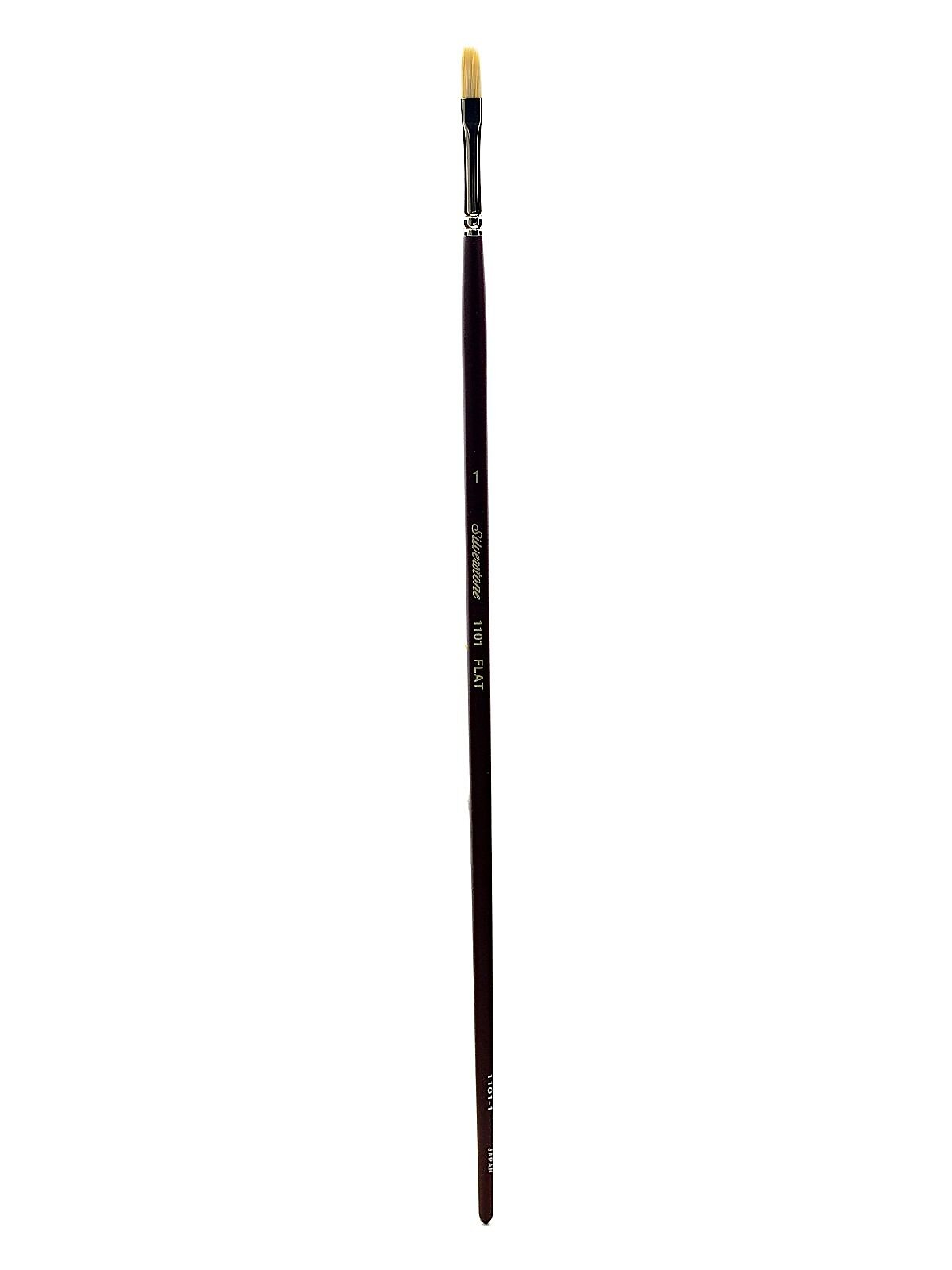 Silver Brush Silverstone Series Hog Bristle Brushes 1 Flat 1101