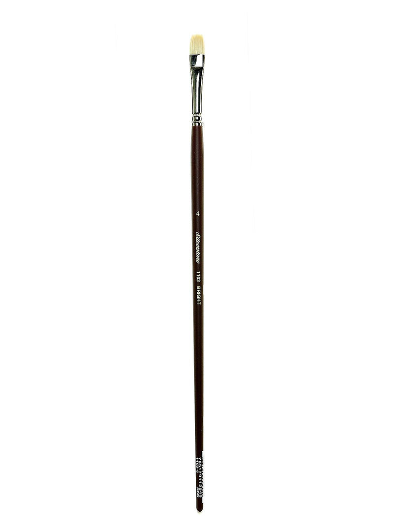Silver Brush Silverstone Series Hog Bristle Brushes 4 Bright 1102