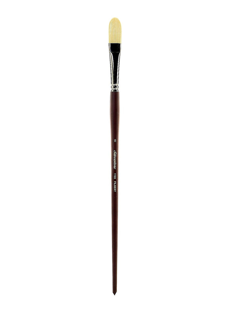 Silver Brush Silverstone Series Hog Bristle Brushes 8 Filbert 1103