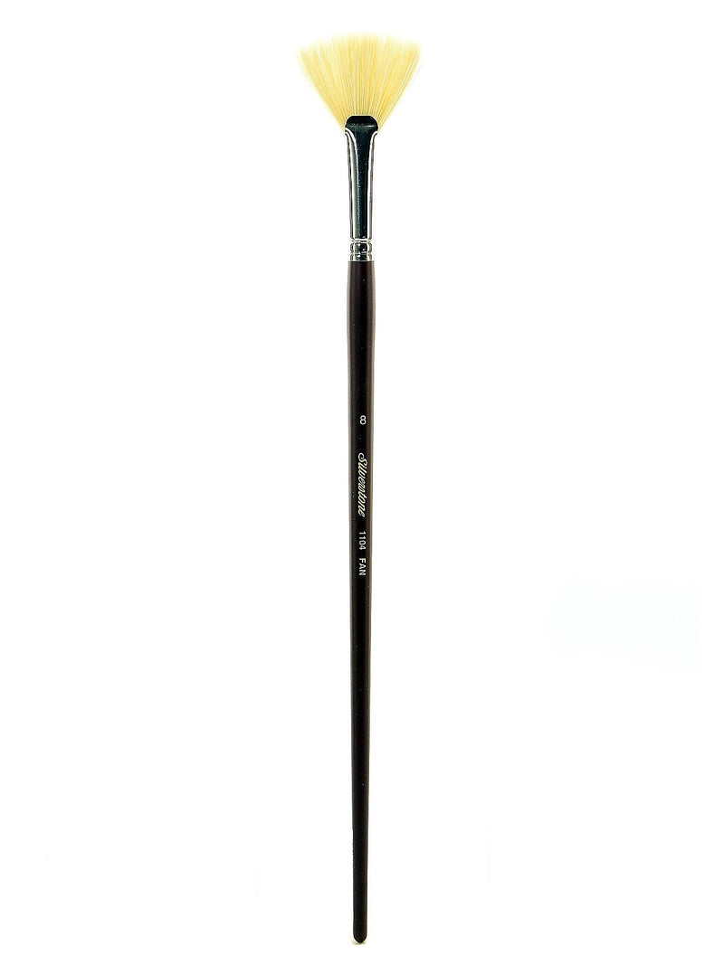 Silver Brush Silverstone Series Hog Bristle Brushes 8 Fan 1104