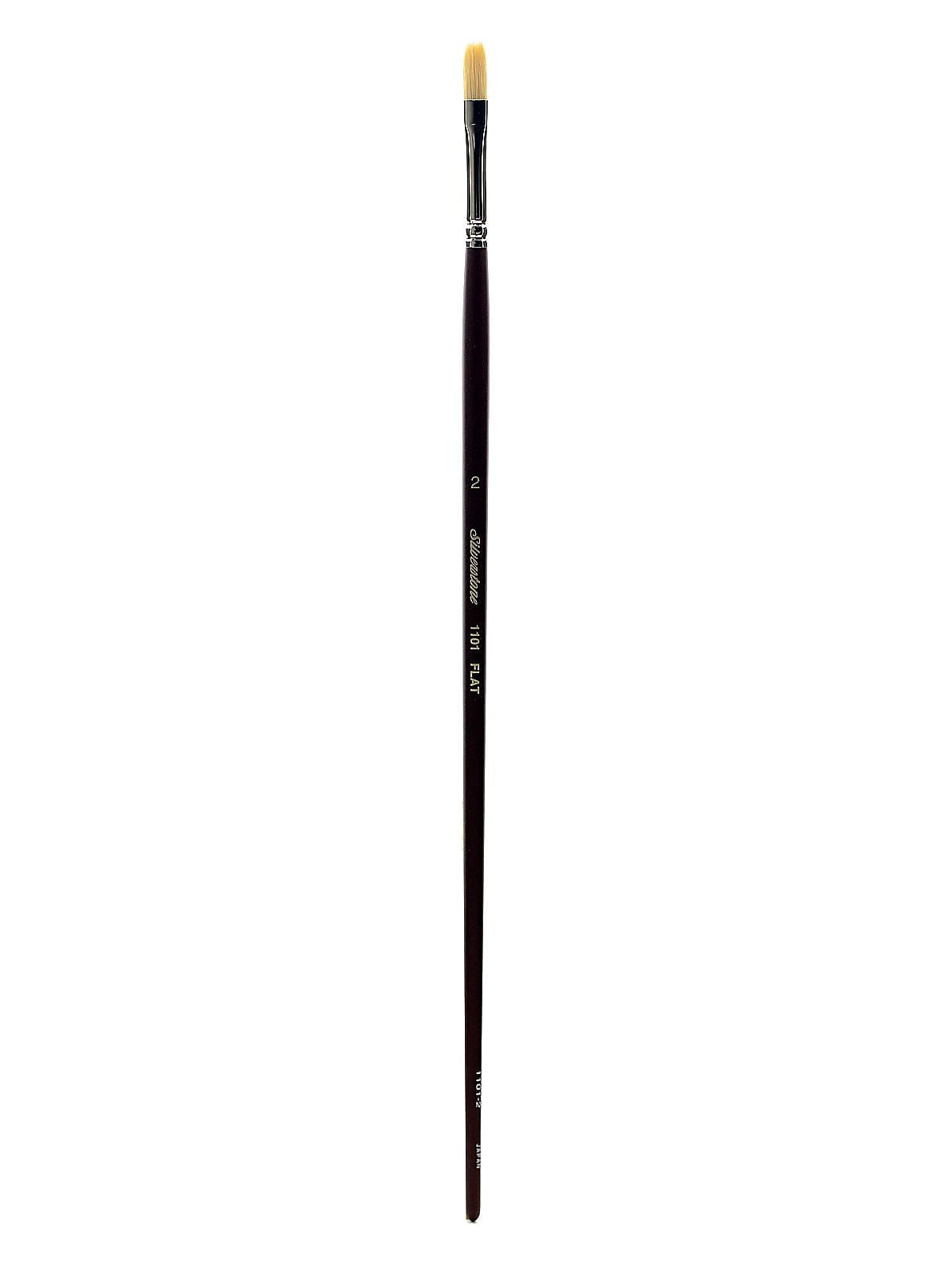 Silver Brush Silverstone Series Hog Bristle Brushes 2 Flat 1101