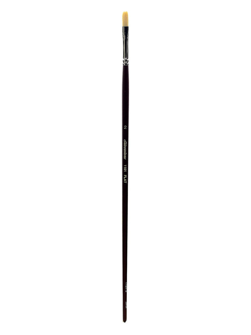 Silver Brush Silverstone Series Hog Bristle Brushes 2 Flat 1101