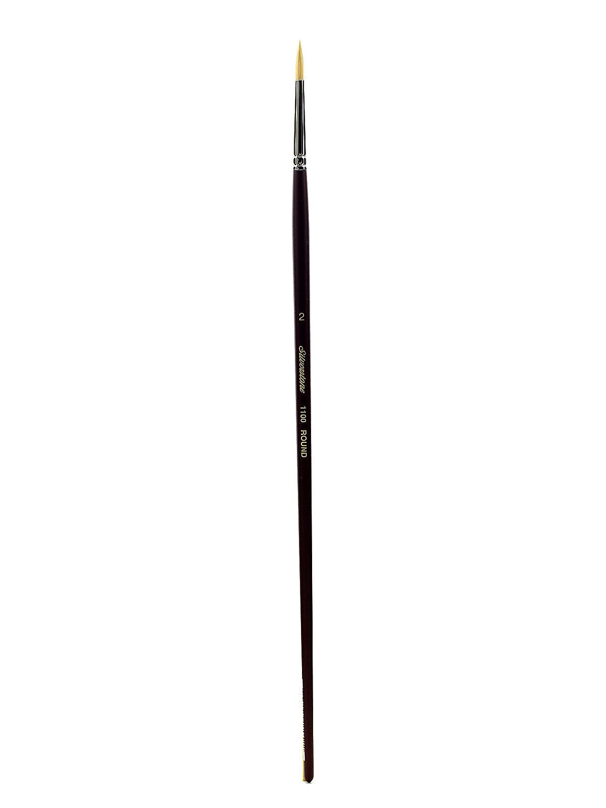 Silver Brush Silverstone Series Hog Bristle Brushes 2 Round 1100