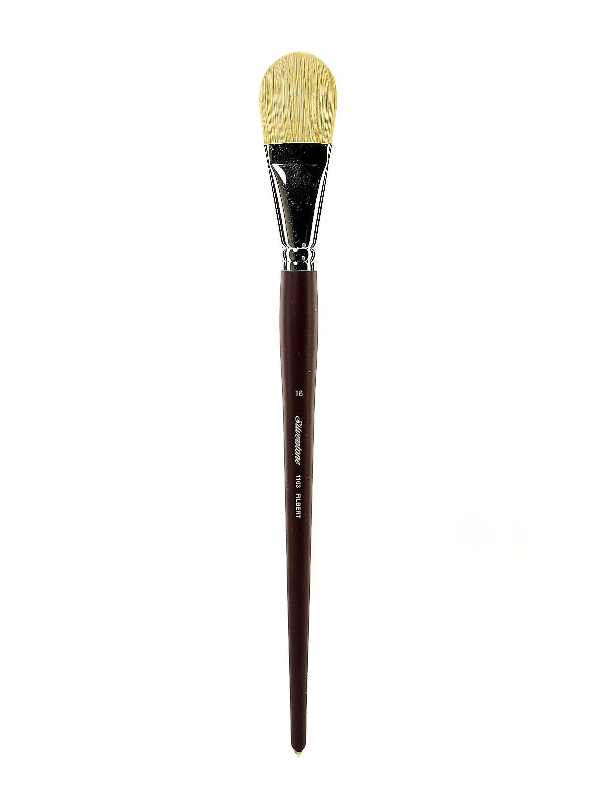 Silver Brush Silverstone Series Hog Bristle Brushes 16 Filbert 1103
