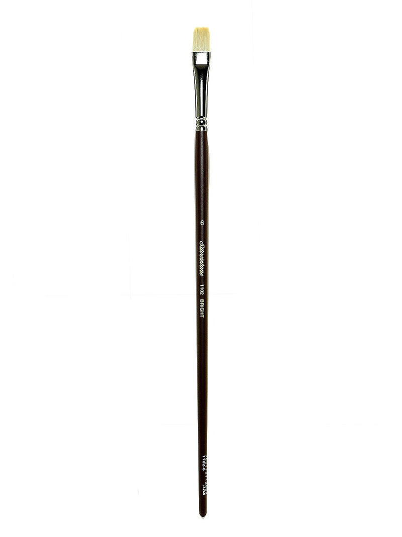 Silver Brush Silverstone Series Hog Bristle Brushes 6 Bright 1102