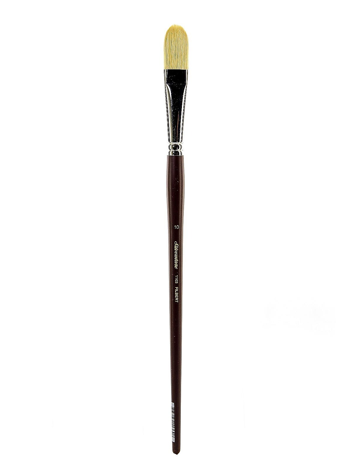 Silver Brush Silverstone Series Hog Bristle Brushes 10 Filbert 1103