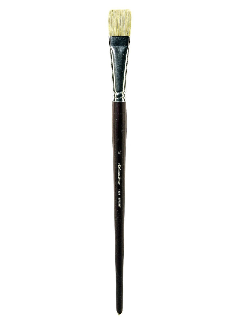 Silver Brush Silverstone Series Hog Bristle Brushes 12 Bright 1102