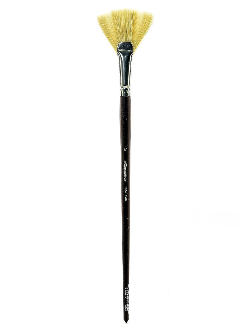 Silver Brush Silverstone Series Hog Bristle Brushes 12 Fan 1104