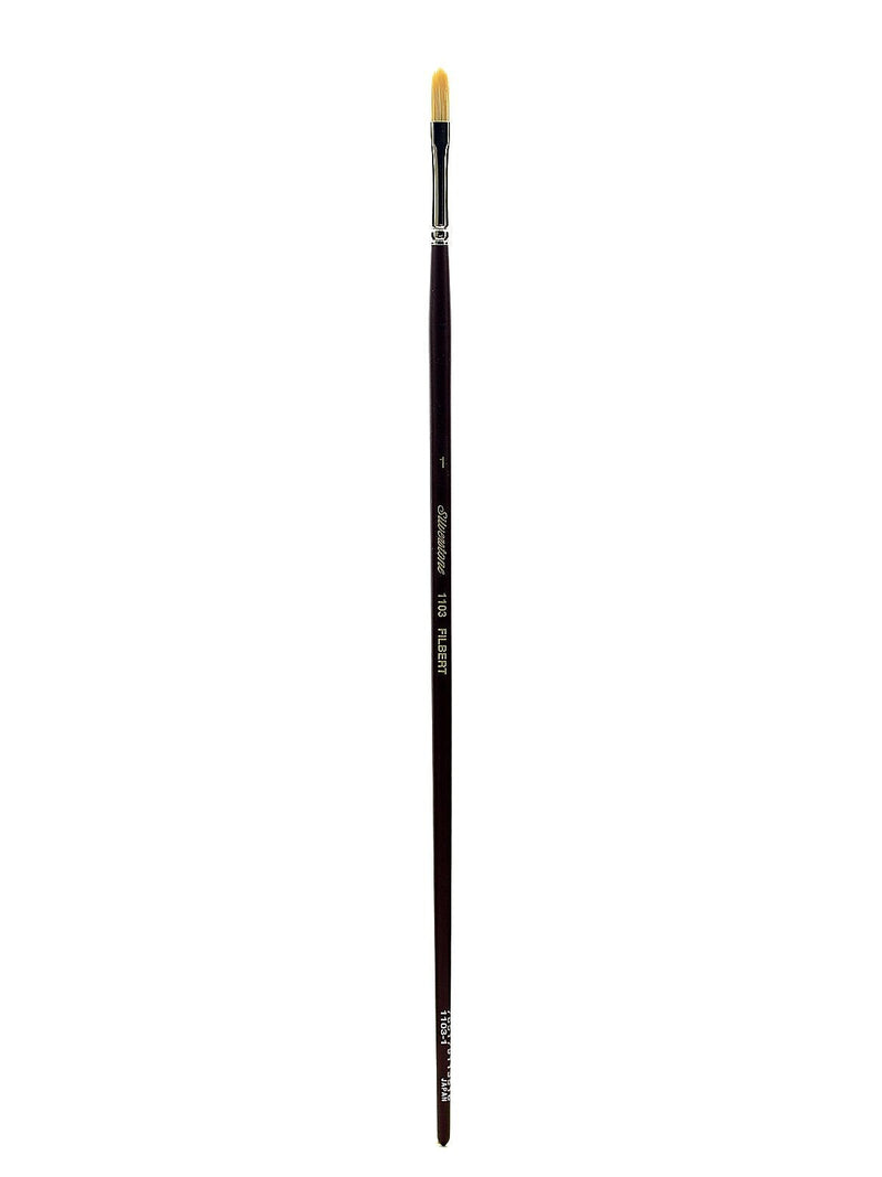 Silver Brush Silverstone Series Hog Bristle Brushes 1 Filbert 1103