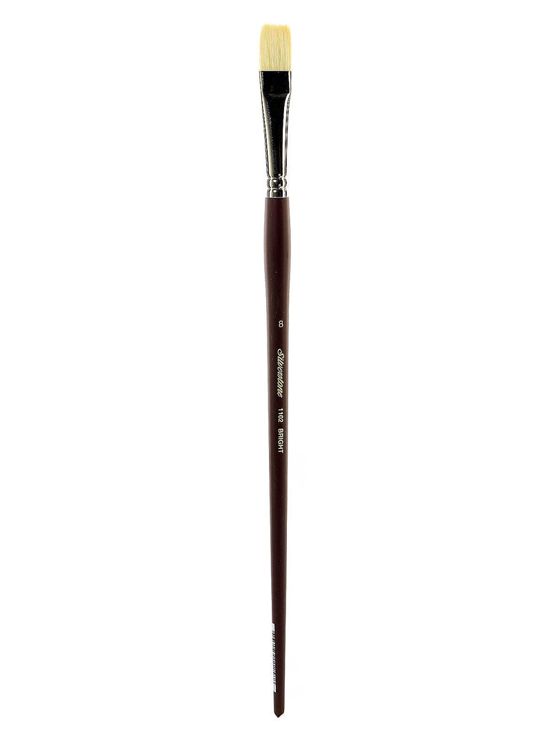 Silver Brush Silverstone Series Hog Bristle Brushes 8 Bright 1102