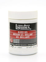Liquitex Acrylic Gloss Gel Medium 8 Oz.