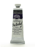 Grumbacher Pre-Tested Artists Oil Colors Dioxazine Purple P061 1.25 Oz.