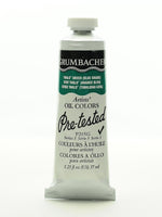 Grumbacher Pre-Tested Artists Oil Colors Thalo Green (Blue Shade) P205 1.25 Oz.