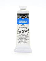 Grumbacher Pre-Tested Artists Oil Colors Cerulean Blue Hue P039 1.25 Oz.