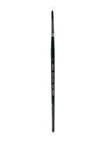 Silver Brush Ruby Satin Series Synthetic Brushes Short Handle 2 Bright 2502S
