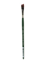 Silver Brush Ruby Satin Series Synthetic Brushes Short Handle 3/8 In. Angular 2506S