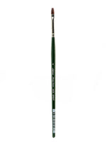 Silver Brush Ruby Satin Series Synthetic Brushes Short Handle 4 Bright 2502S