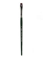 Silver Brush Ruby Satin Series Synthetic Brushes Short Handle 10 Bright 2502S