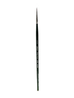 Silver Brush Ruby Satin Series Synthetic Brushes Short Handle 3/0 Round 2500S