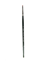 Silver Brush Ruby Satin Series Synthetic Brushes Short Handle 0 Bright 2502S