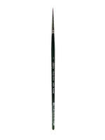 Silver Brush Ruby Satin Series Synthetic Brushes Short Handle 1 Round 2500S