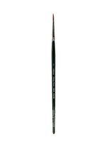 Silver Brush Ruby Satin Series Synthetic Brushes Short Handle 2 Round 2500S
