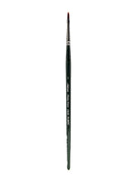 Silver Brush Ruby Satin Series Synthetic Brushes Short Handle 1 Filbert 2503S