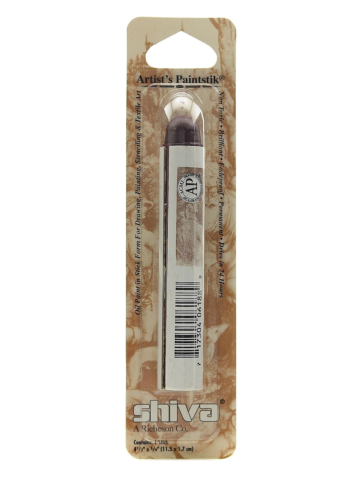 Shiva Artist's Paintstik Oil Colors Grape Decorative [Pack Of 3]