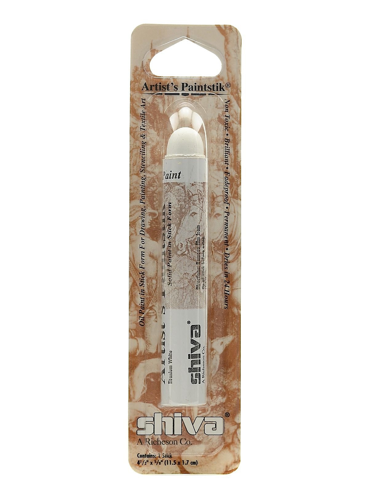 Shiva Artist's Paintstik Oil Colors Titanium White [Pack Of 3]